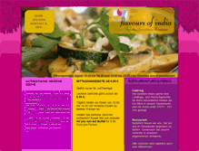 Tablet Screenshot of flavours-of-india.de